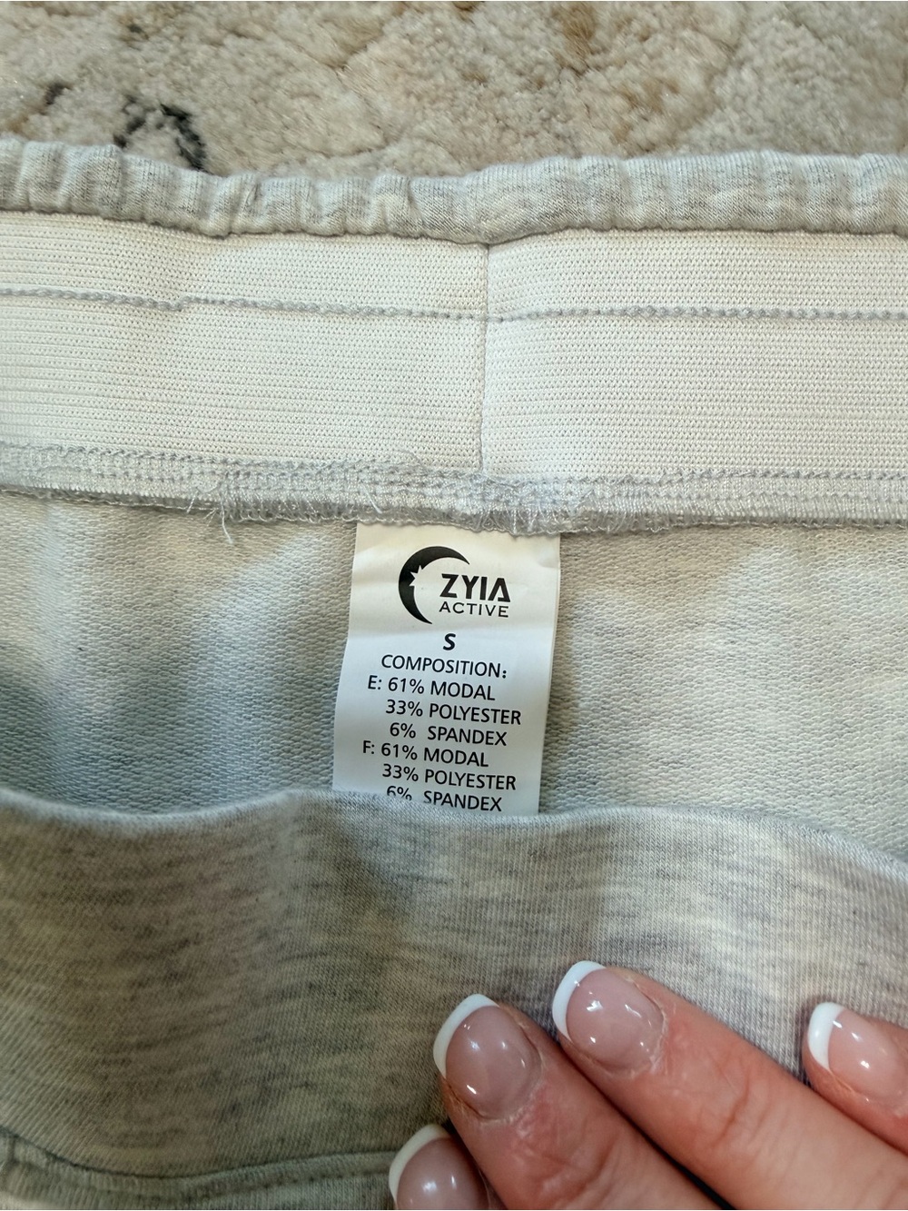 Zyia Casual Grey Pocket Skirt - Picture 4 of 4